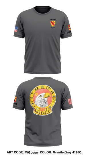 1-19th Field Artillery Battalion Store 1 Core Men's SS Performance Tee - WGLgsw
