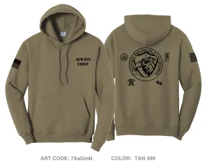 1st Squadron, 2d Cavalry Regiment Fundraising Collection Comfort Unisex Hooded Sweatshirt - 7XaGmN