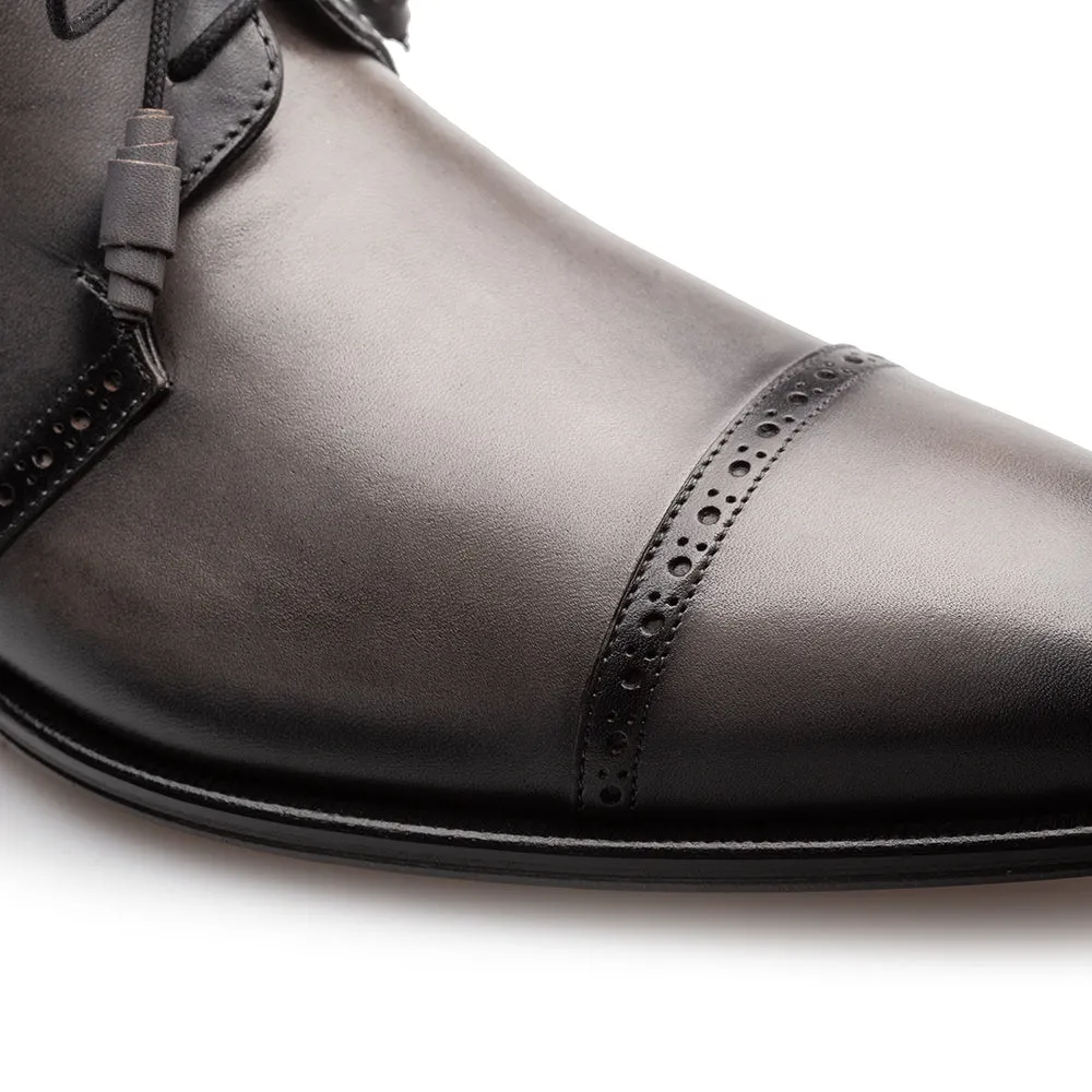 2-Eyelet Cap Toe Derby