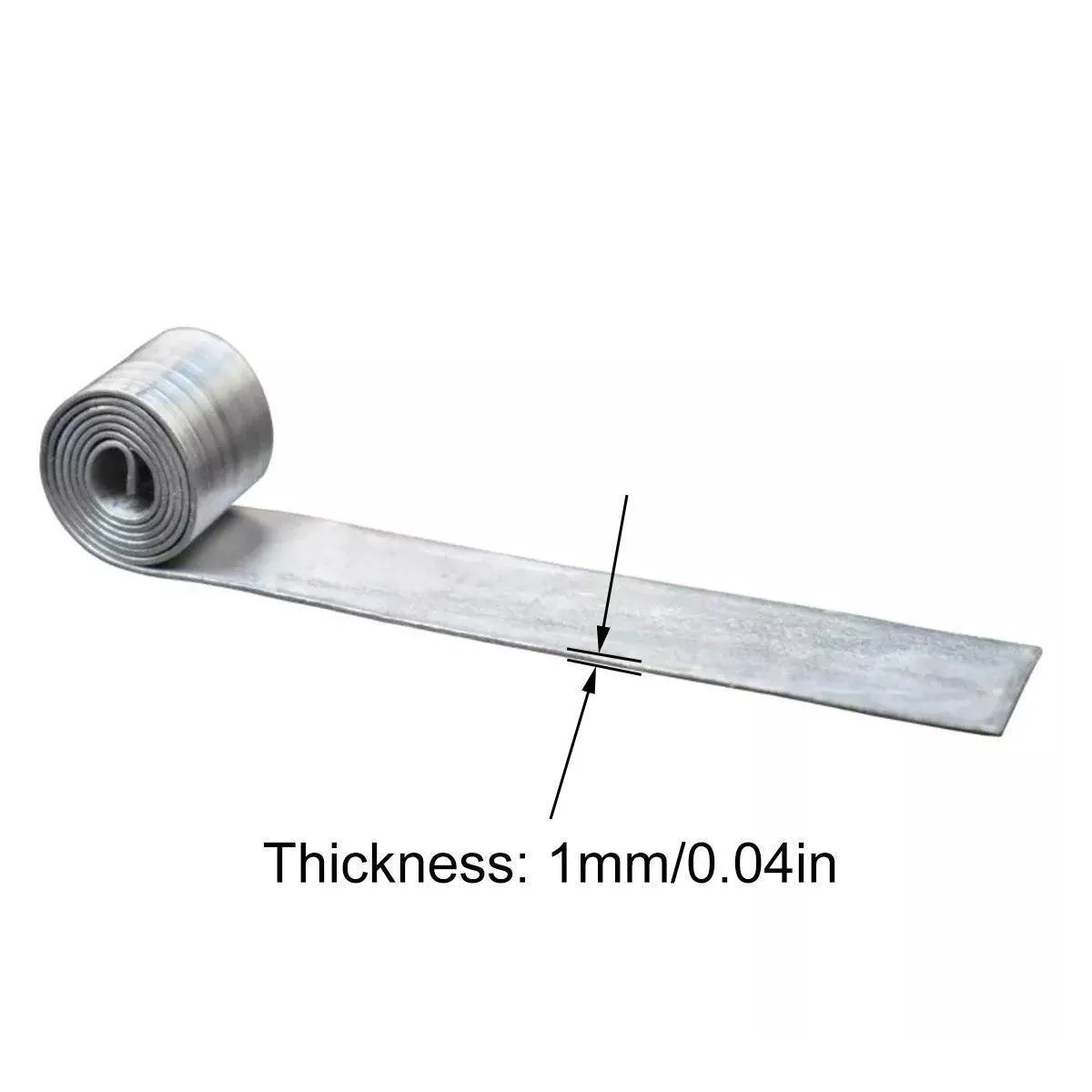 20X Drop Shot Weights Lead Sheet Strip Fishing Supplies Lead Sinker LeadSheeting