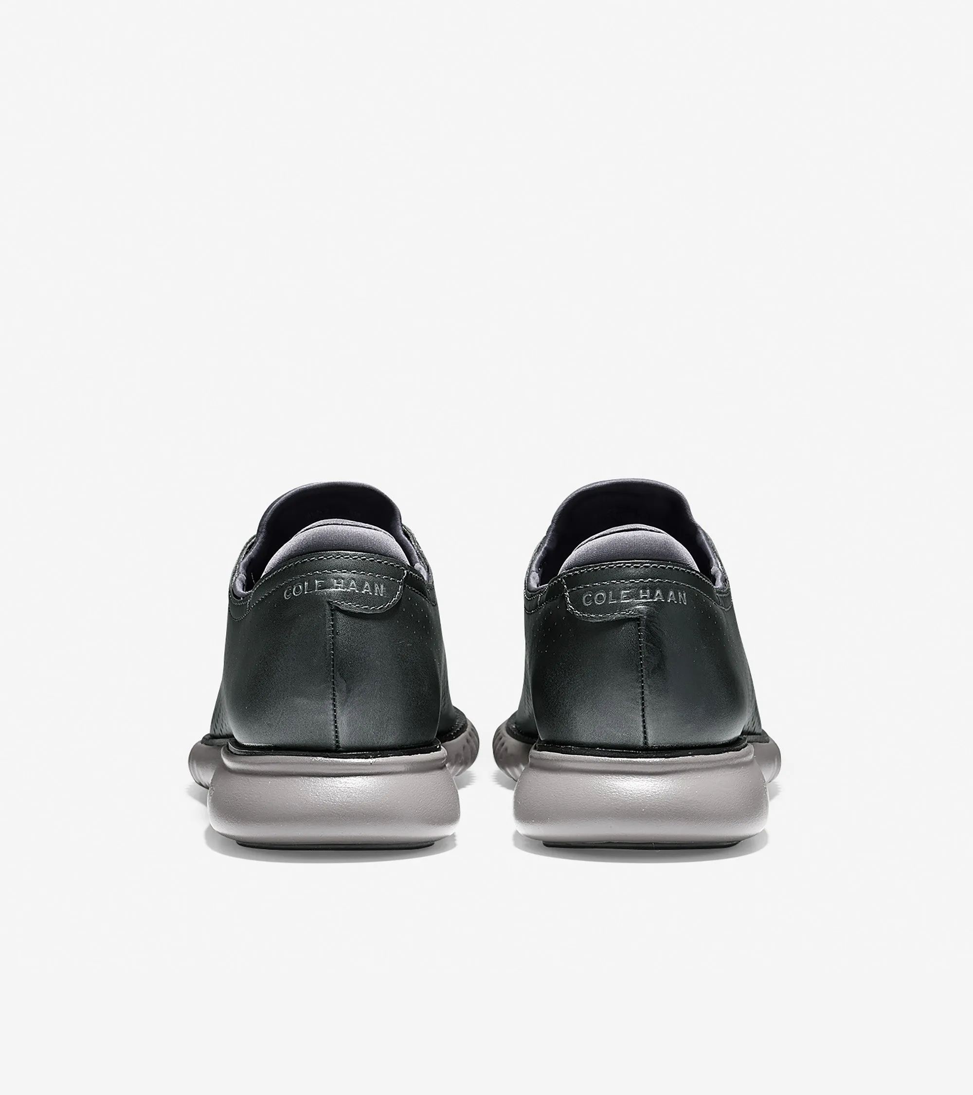2.ZERØGRAND Lined Laser Wingtip Oxford