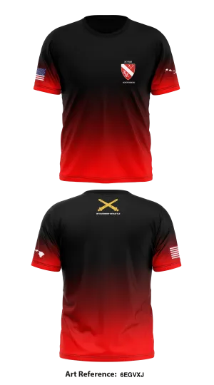 3-7 Field Artillery Core Men's SS Performance Tee - 6EgVXj
