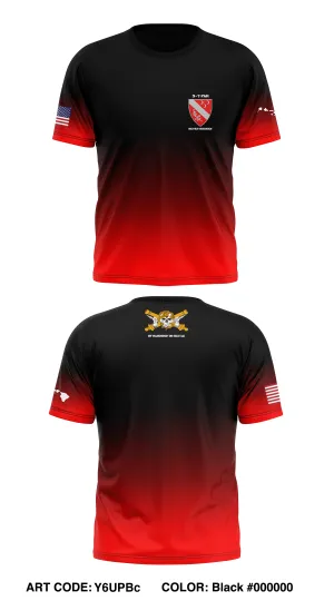 3-7 Field Artillery Store 2 Core Men's SS Performance Tee - Y6UPBc