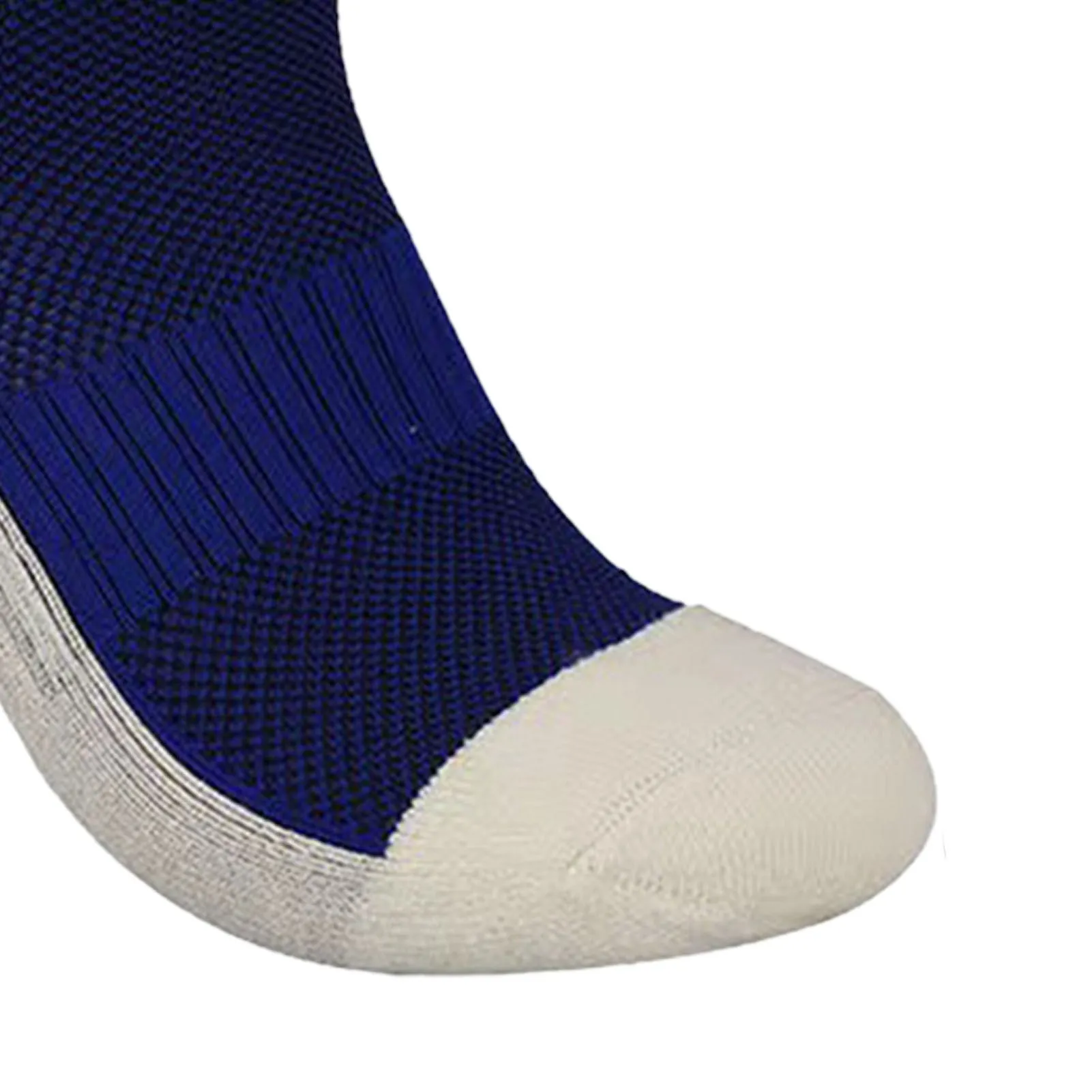 3 Pairs Football Socks Basketball Sports Socks Slip Resistant Middle Tube Training Running Socks Black White Dark Blue