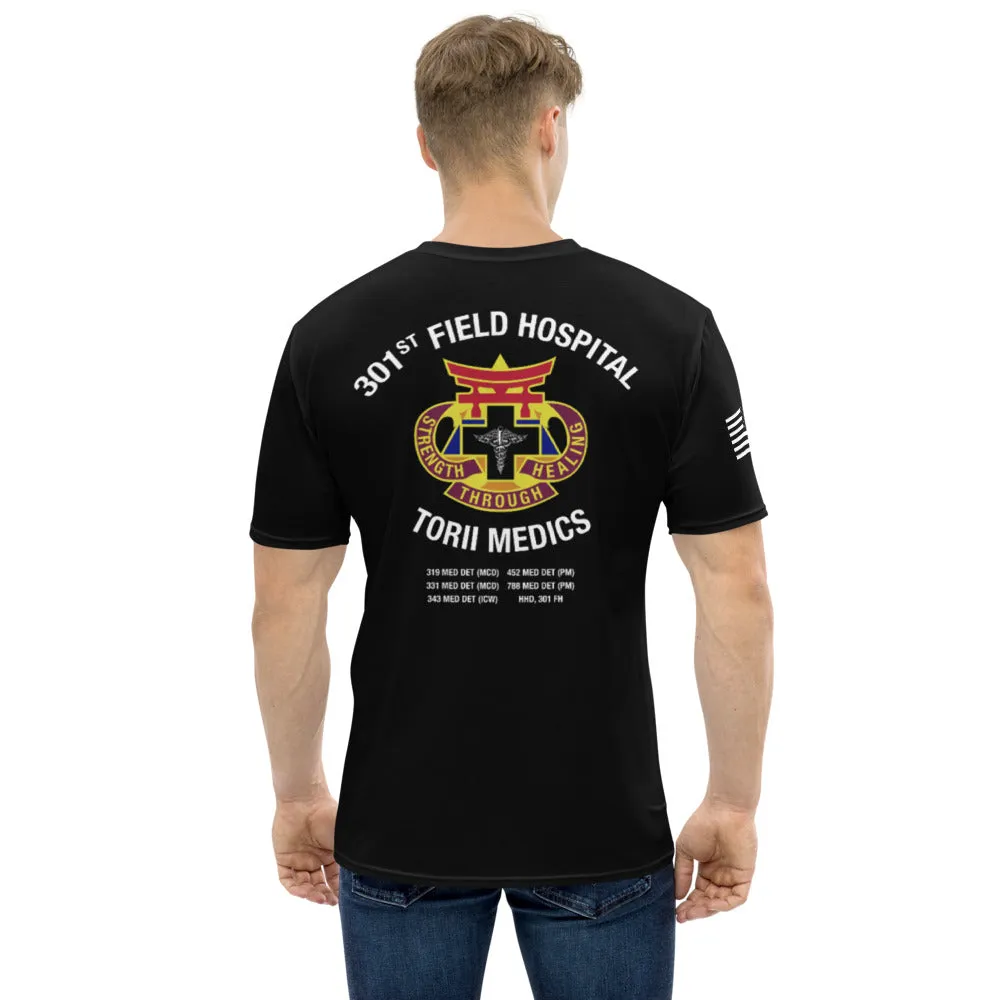 301ST Field Hospital Store 1 Core Men's SS Performance Tee - 3SU7Su