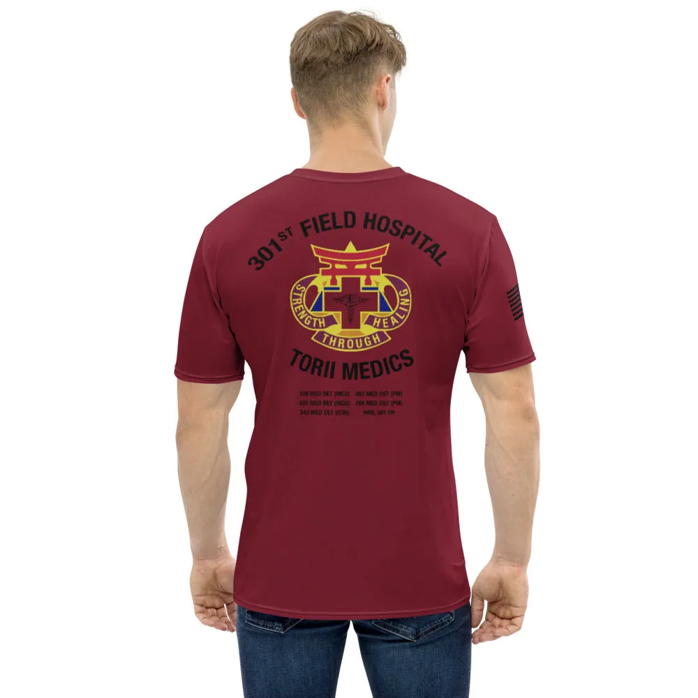 301ST Field Hospital Store 1 Core Men's SS Performance Tee - urmYfN