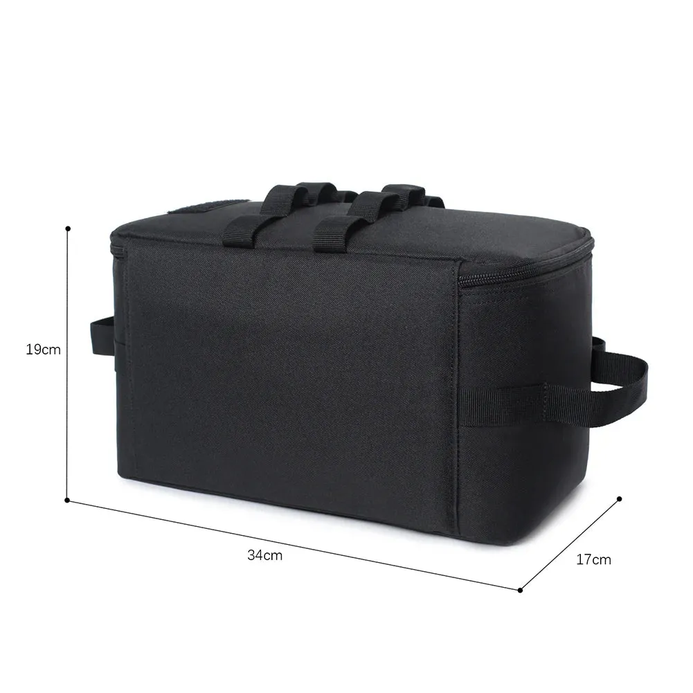 30L Large Camping Storage Bag with Collapsible Design and Waterproof Bottom