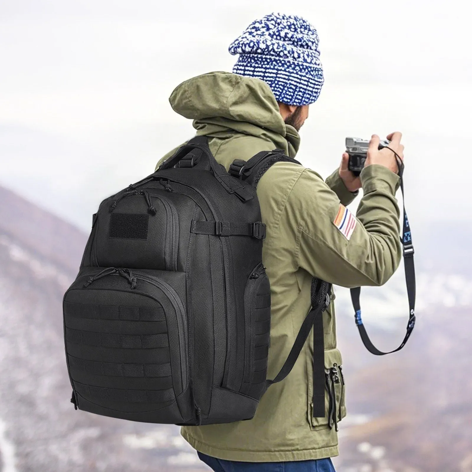 40L Tactical Travel Backpack