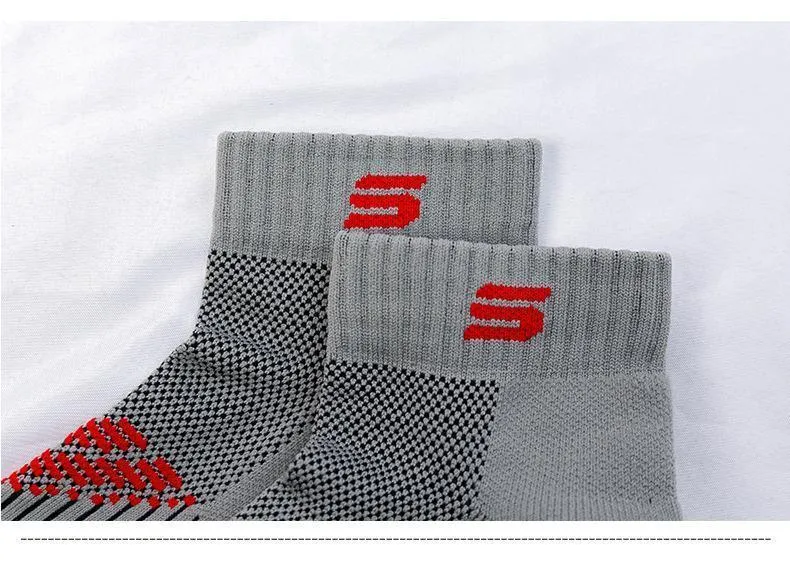 5 Pair Pro Ankle Compression Socks