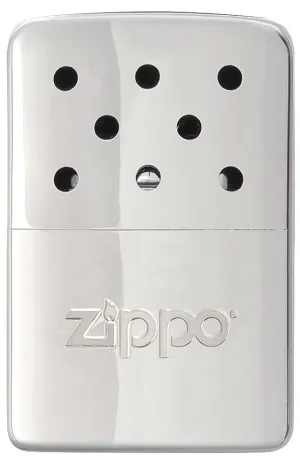 6-Hour Refillable Hand Warmer High Polish Chrome