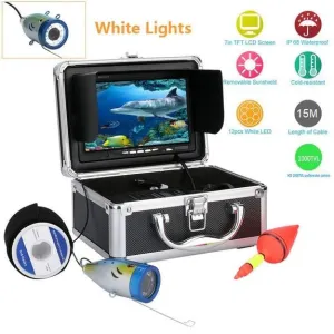 7" Fish Finder Camera (with 12 LED lights for Night Vision)