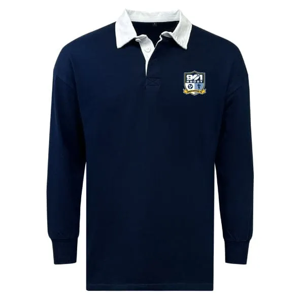 901 Rugby Classic Long Sleeve Solid Rugby Jersey