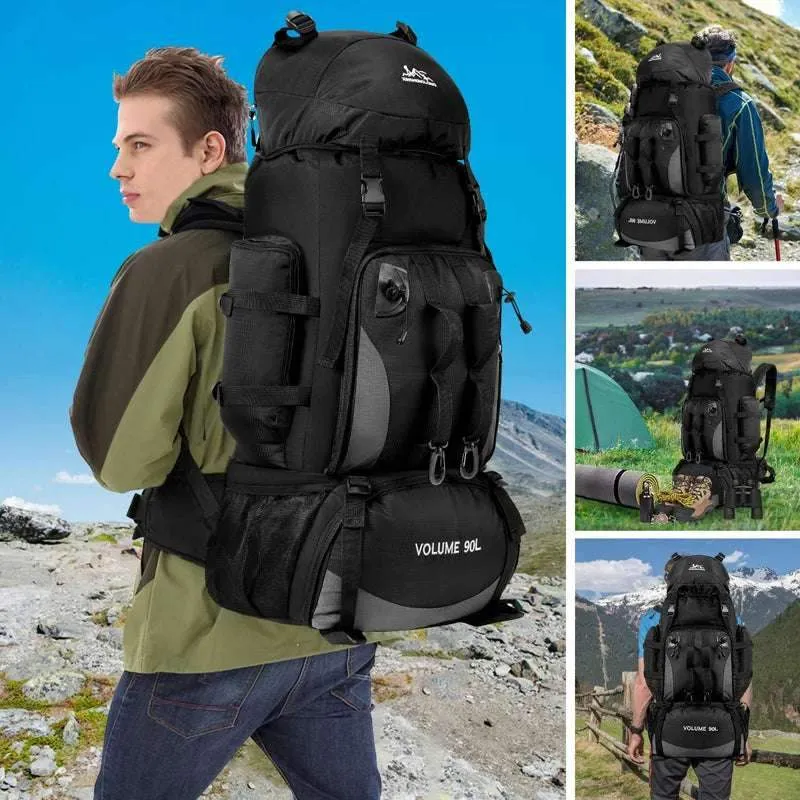 90L Travel & Camping Backpack