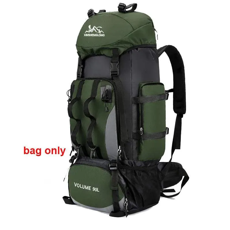 90L Travel & Camping Backpack