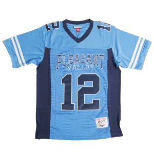AARON RODGERS PLEASANT VALLEY HIGH SCHOOL FOOTBALL JERSEY (BLUE)