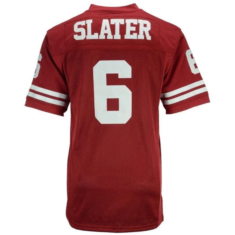AC SLATER BAYSIDE HIGH SCHOOL FOOTBALL JERSEY (RED)