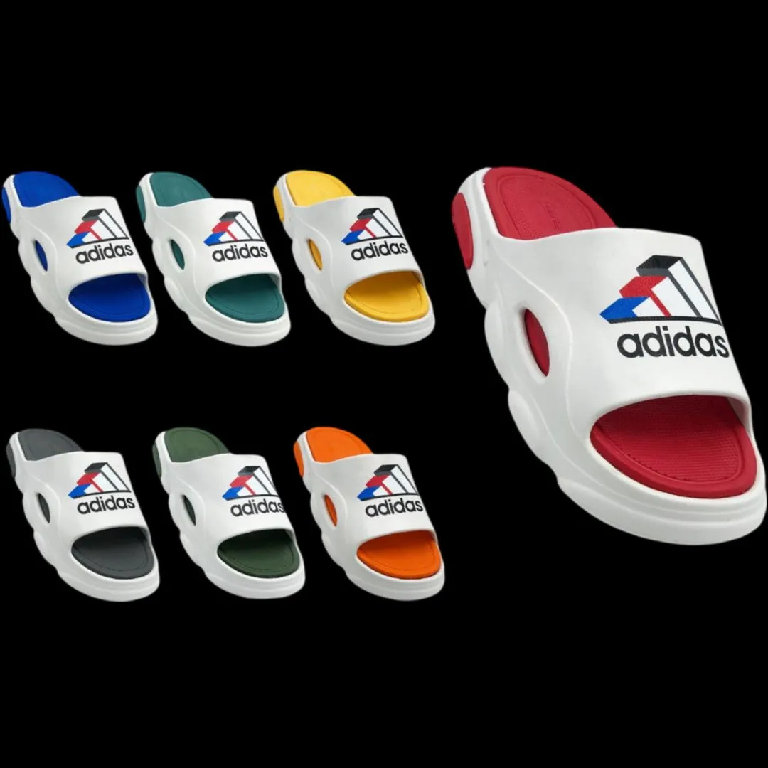 ADIDAS Adaptation EVR Collection Thick Soft Sole Medicated Slippers - Article 5003