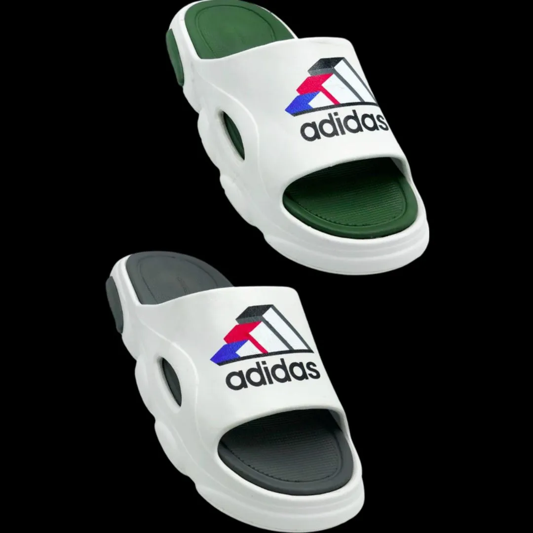 ADIDAS Adaptation EVR Collection Thick Soft Sole Medicated Slippers - Article 5003