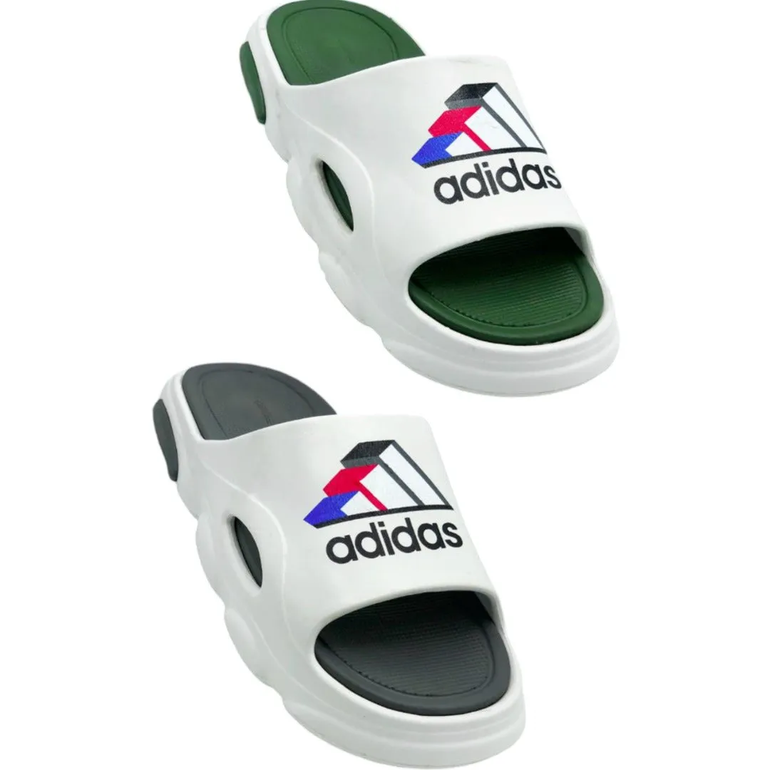 ADIDAS Adaptation EVR Collection Thick Soft Sole Medicated Slippers - Article 5003