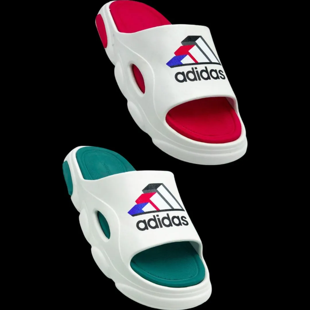 ADIDAS Adaptation EVR Collection Thick Soft Sole Medicated Slippers - Article 5003