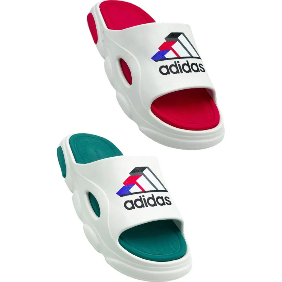 ADIDAS Adaptation EVR Collection Thick Soft Sole Medicated Slippers - Article 5003