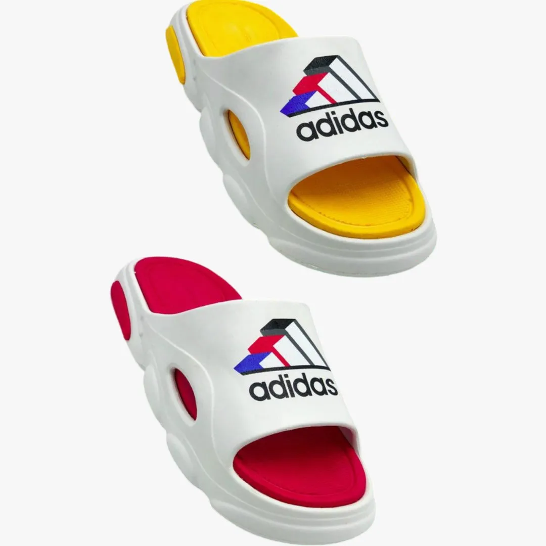 ADIDAS Adaptation EVR Collection Thick Soft Sole Medicated Slippers - Article 5003