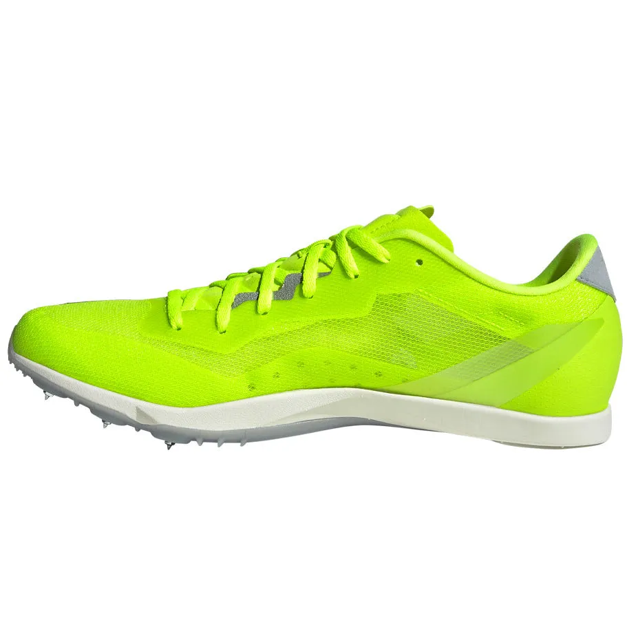 adidas Distancestar Running Spikes Lucid Lemon / Core Black / Halo Silver