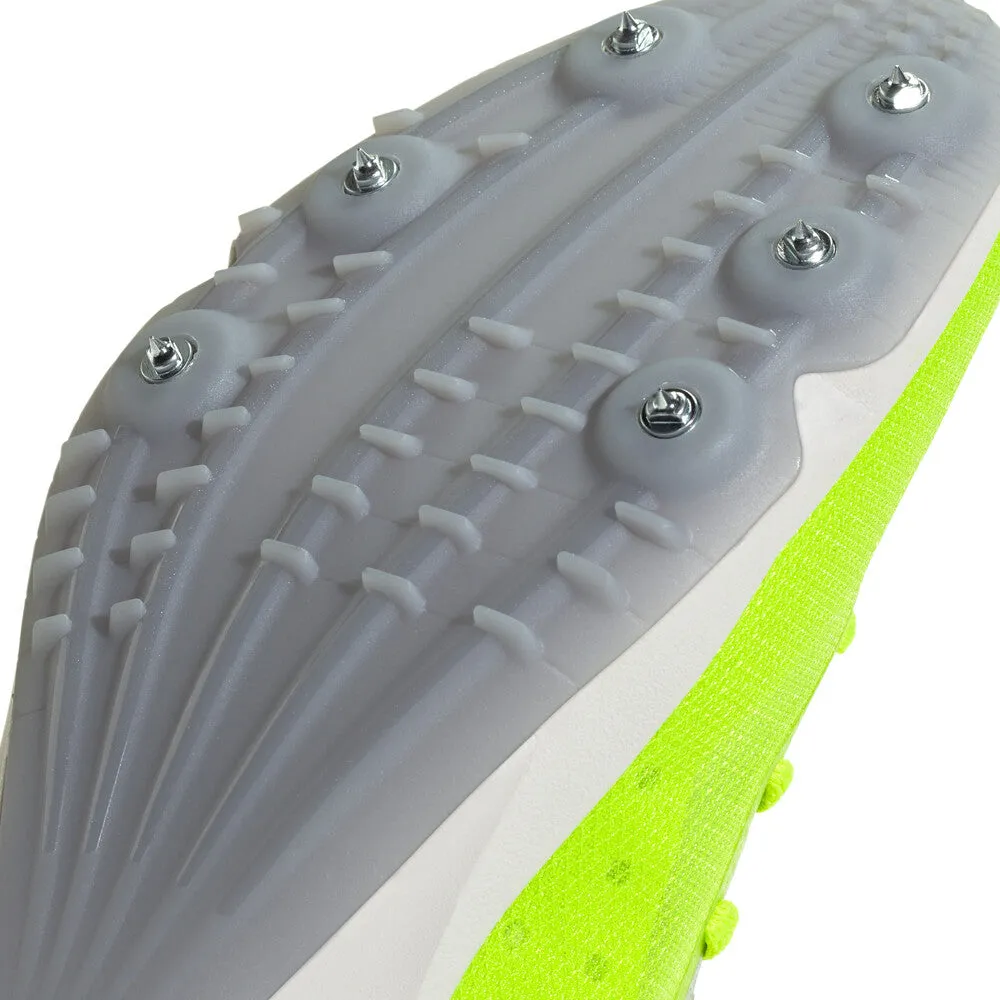 adidas Distancestar Running Spikes Lucid Lemon / Core Black / Halo Silver