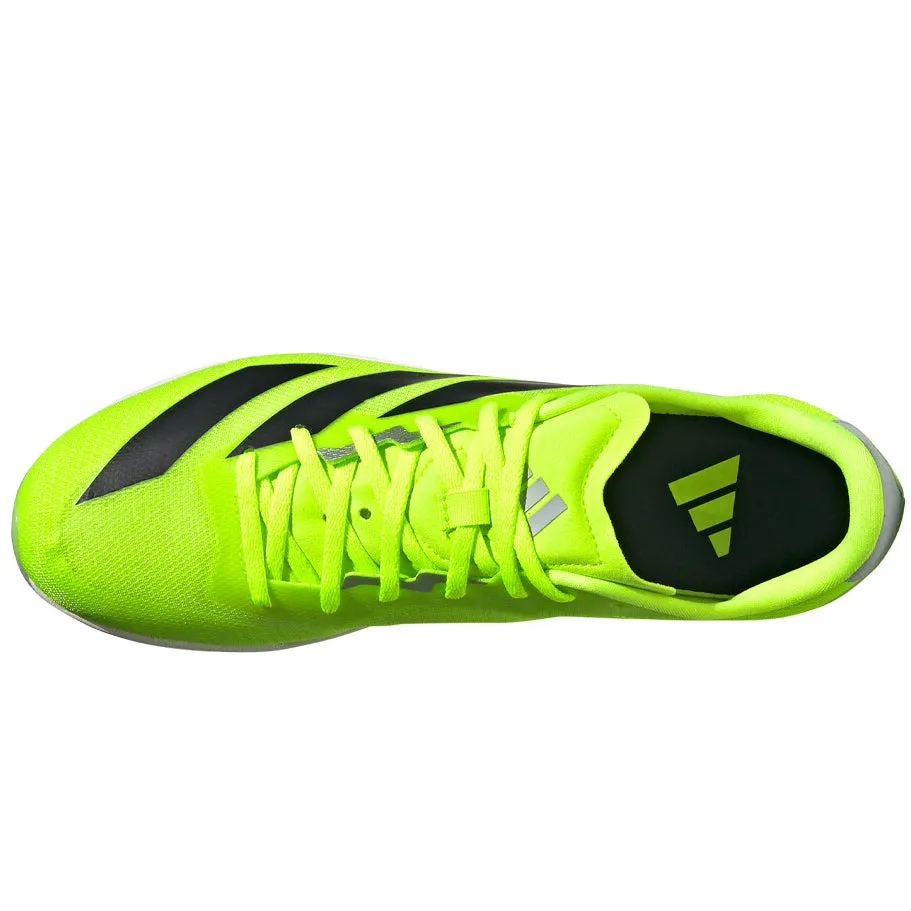 adidas Distancestar Running Spikes Lucid Lemon / Core Black / Halo Silver