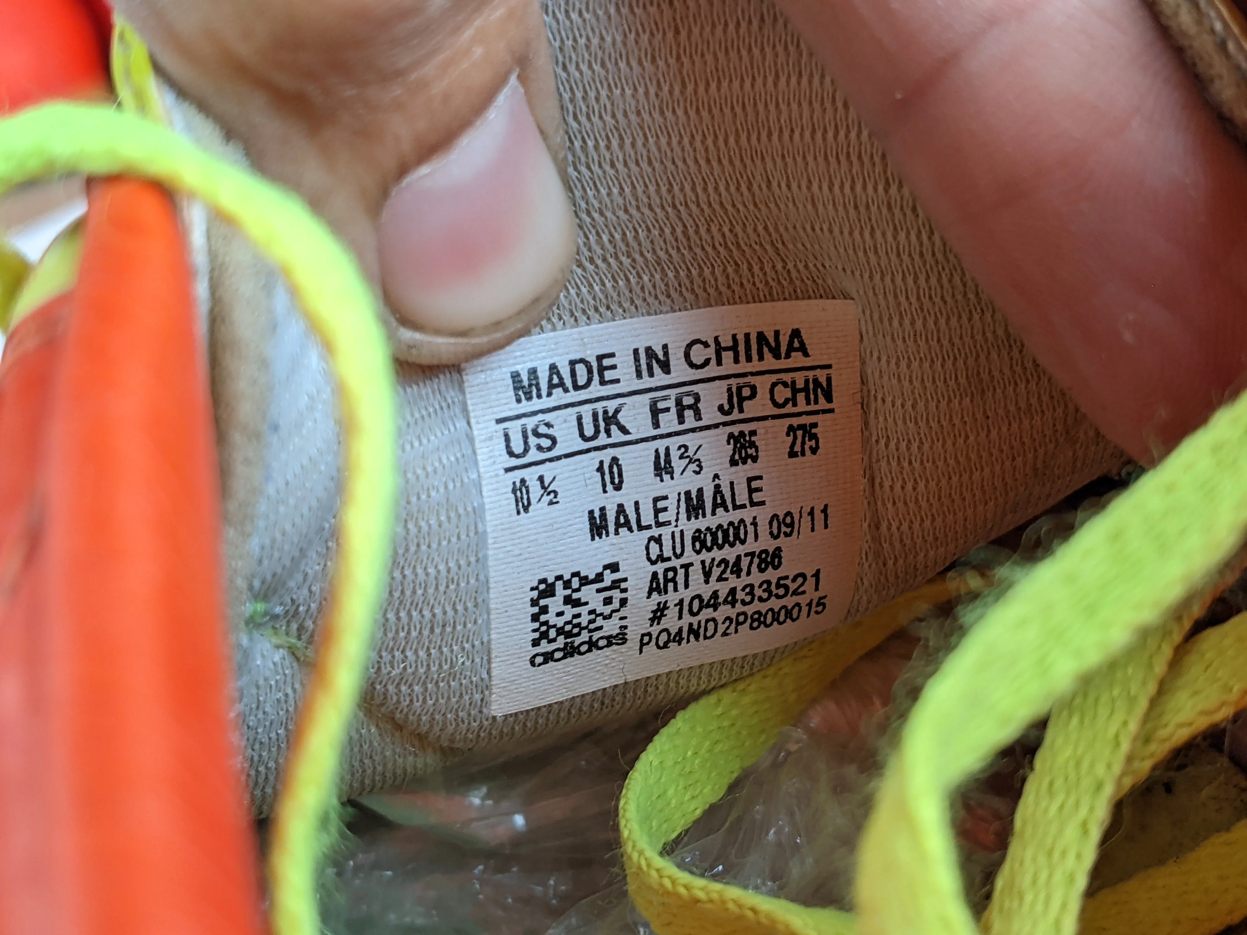 adidas F10 TRX TF 'Orange