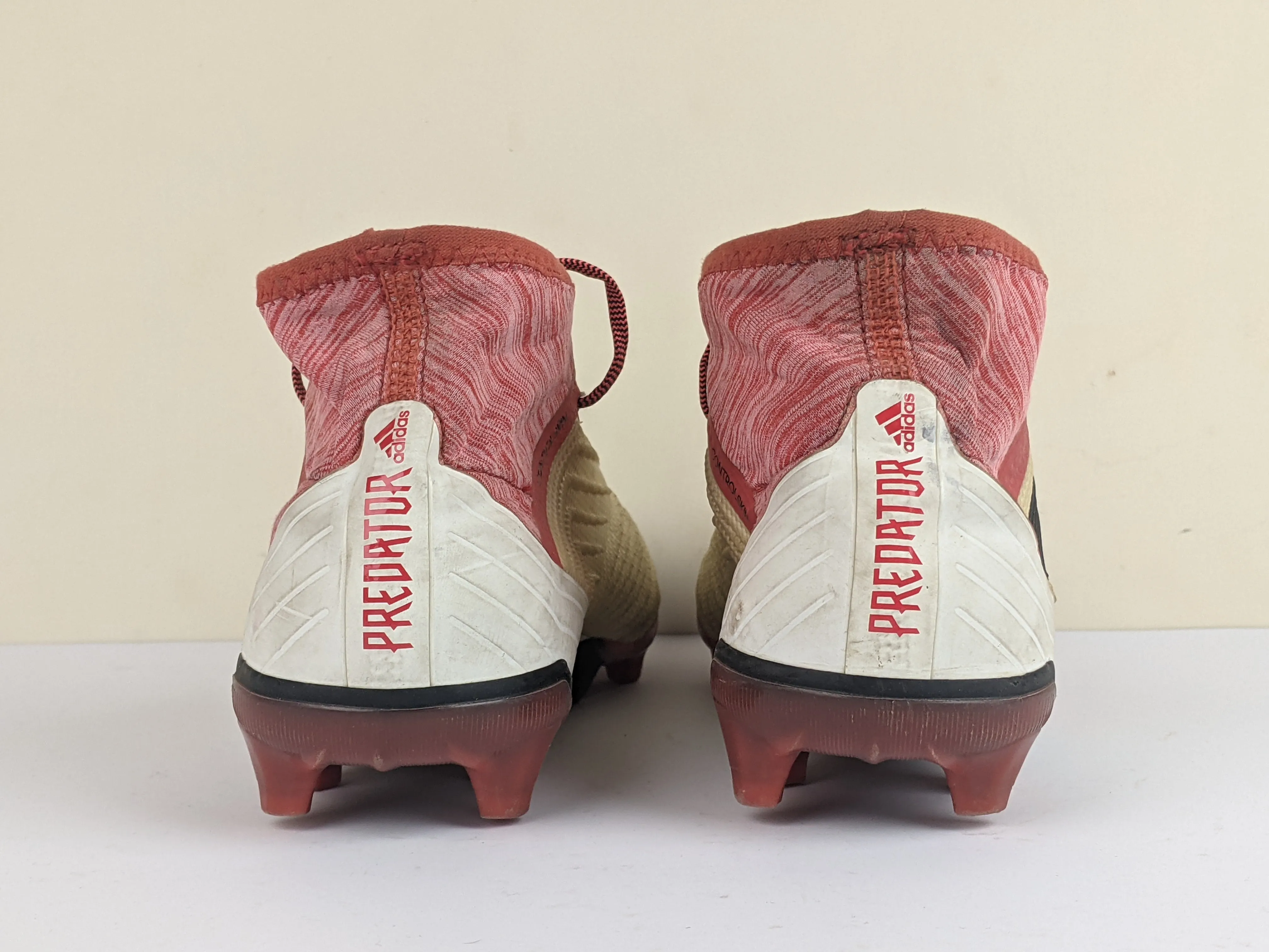 adidas Predator 18.2 FG/AG Cold Blooded - Footwear White/Core Black/Real Coral