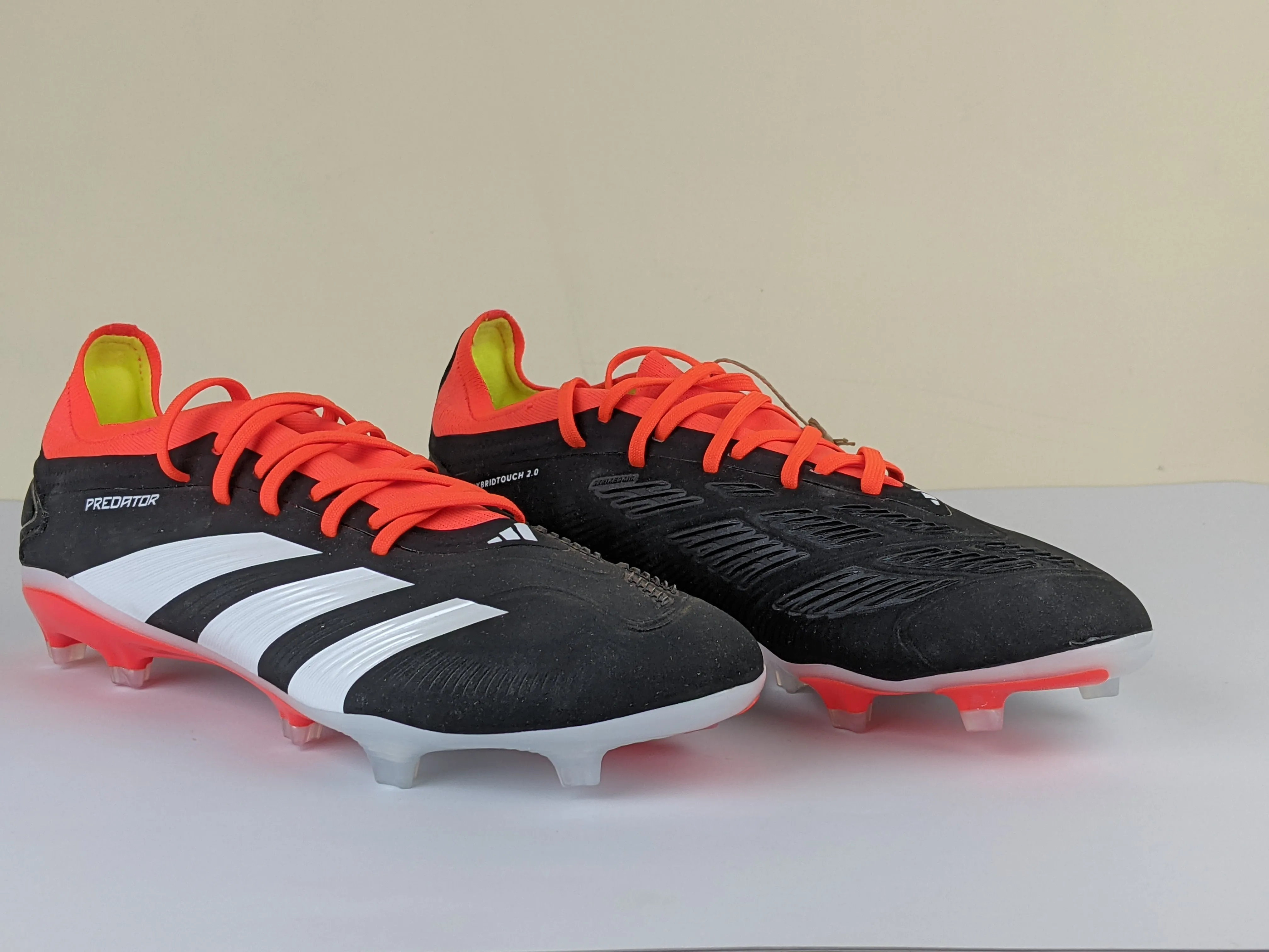 adidas Predator Pro FG Solar Energy - Core Black/Footwear White/Solar Red