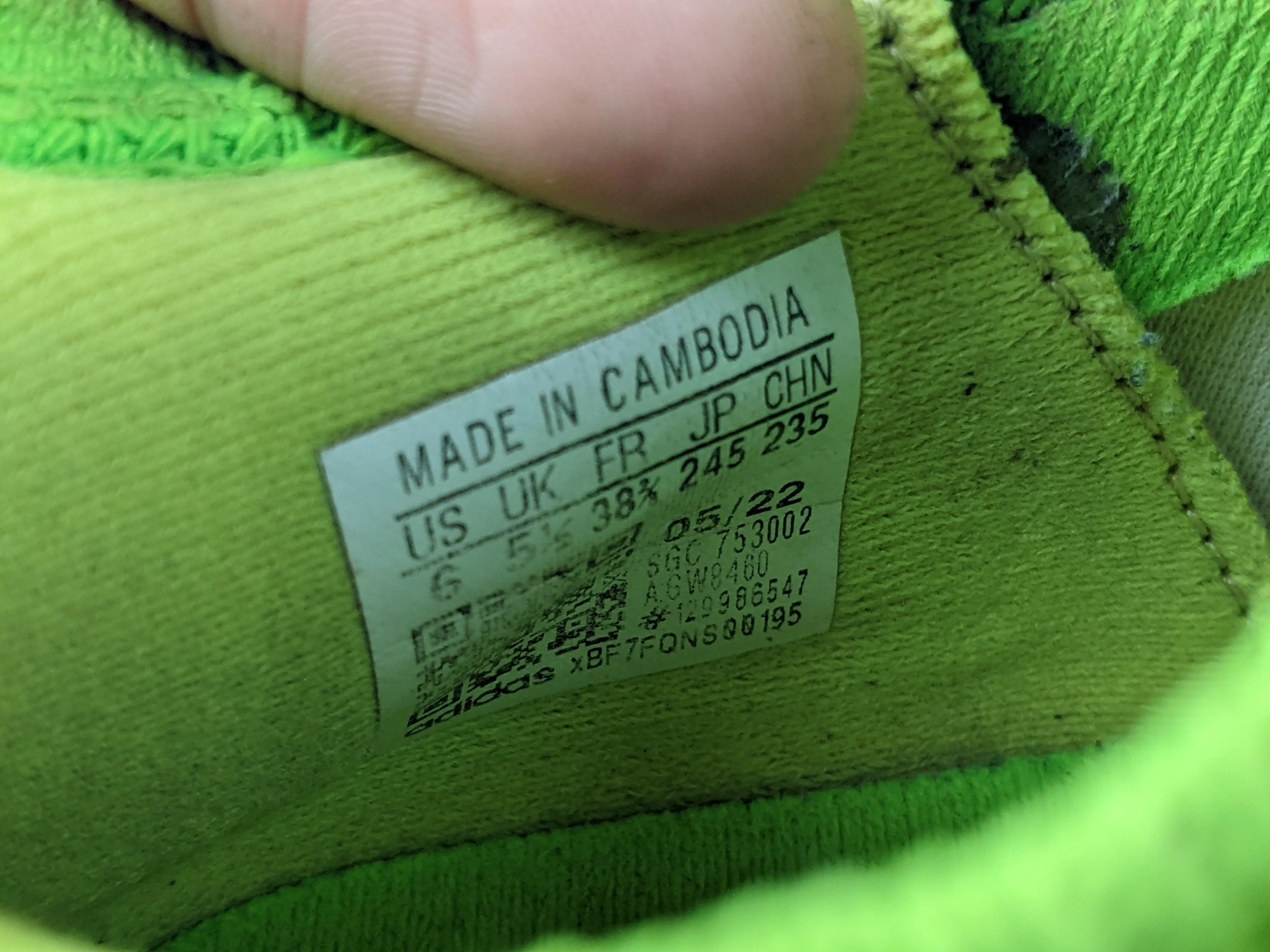 adidas X Speedportal .3 FG Game Data - Solar Green/Core Black/Solar Yellow Kids (Slightly Damaged)