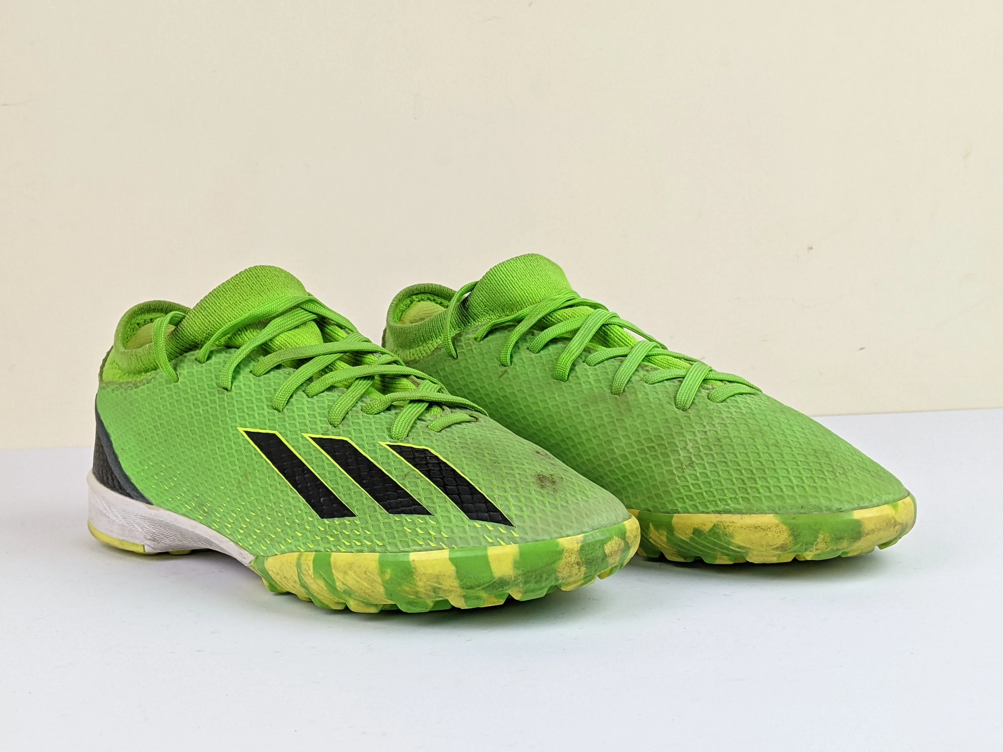 adidas X Speedportal .3 TF Game Data - Solar Green/Core Black/Solar Yellow Kids