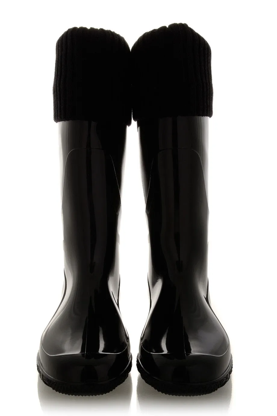 ALASKA Black Rubber Boots
