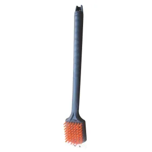 Alva Long Handle Nylon Bristle Braai Brush With Scraper BA175