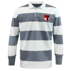 Amoskeag Rugby Club Classic Long Sleeve Hooped Rugby Jersey