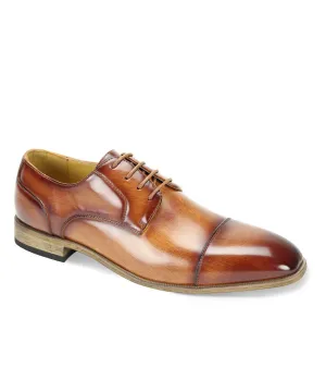 Antonio Cerrelli Cap Toe Shoes - Tan