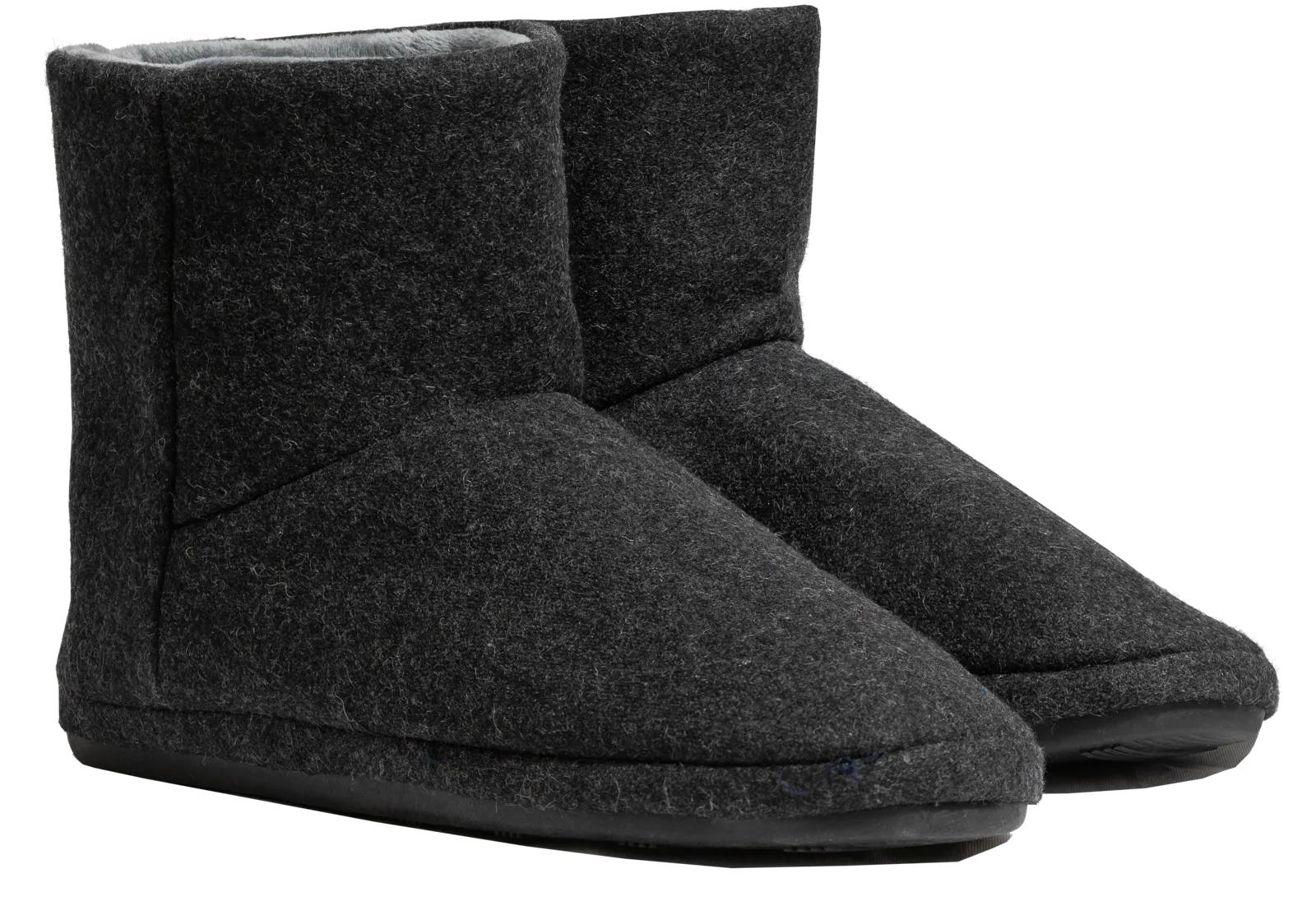 Archline Orthotic UGG Boots Slippers Arch Support Warm Orthopedic Shoes - Black