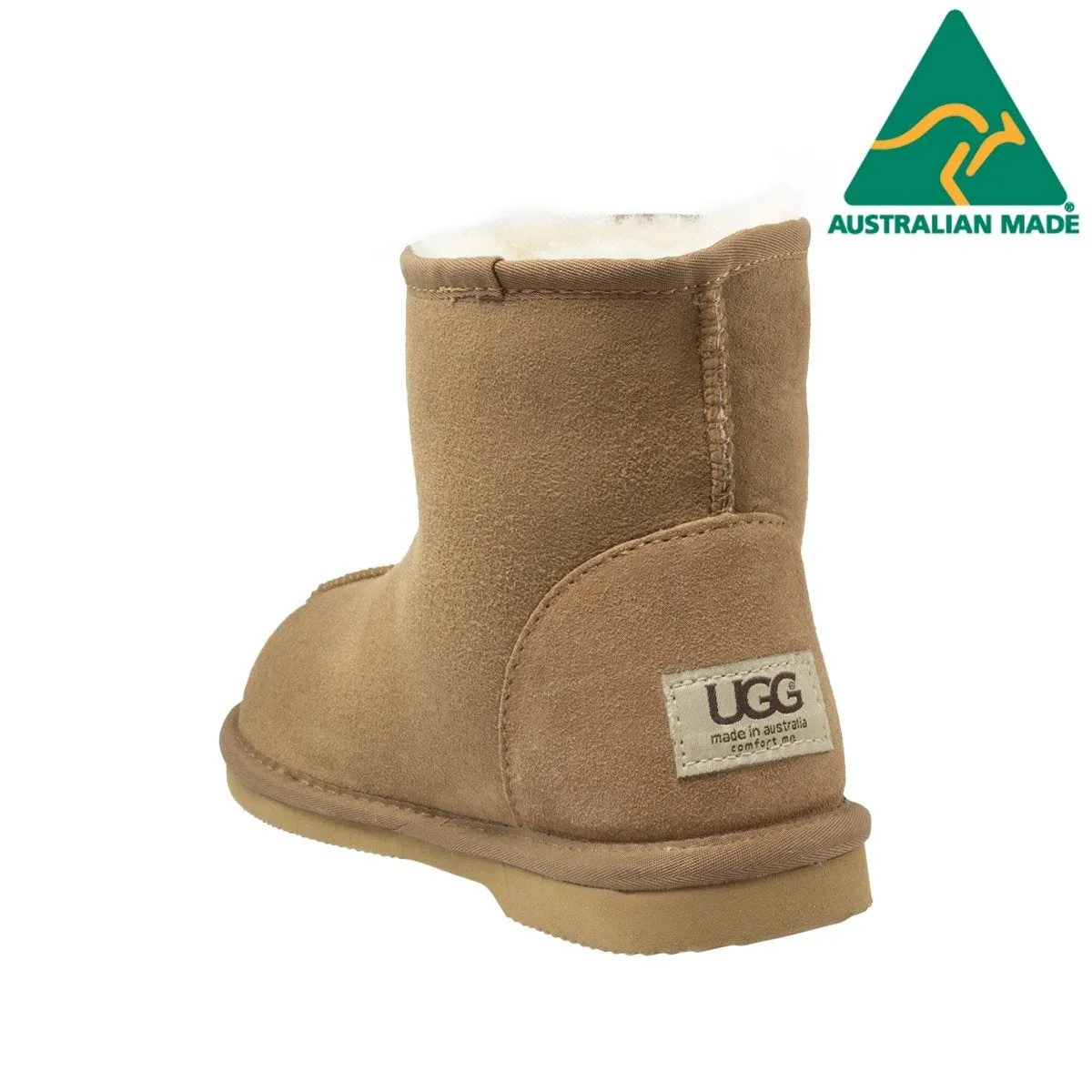 Australian Made Comfort Me Classic Ugg Short Boots (Corowa) - Chestnut