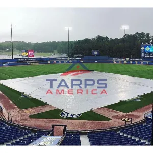Baseball / Softball Tarps and Covers –  12 mil – 6.3 oz. Woven Polyethylene