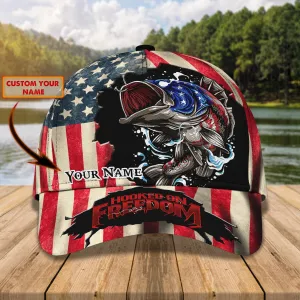 Bass Fishing Classic Cap Custom Name tt99-483