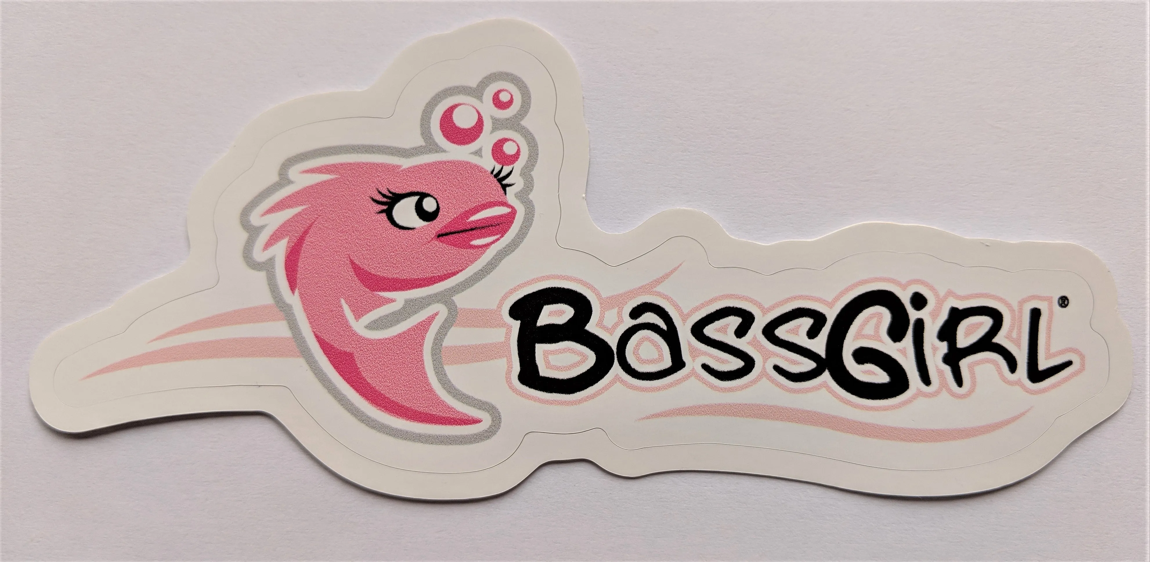 BassGirl Logo Sticker