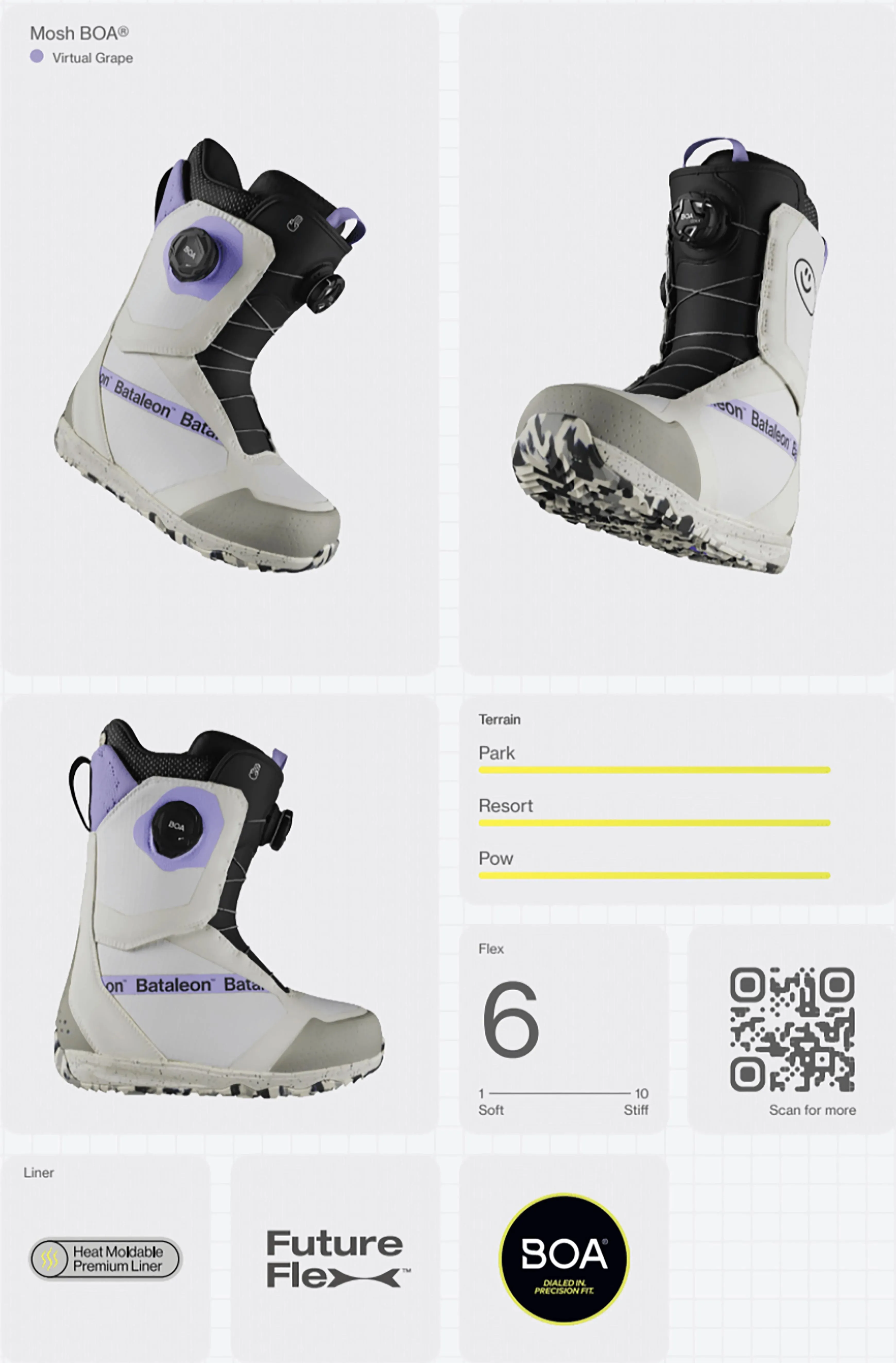 Bataleon Mosh Snowboard Boot