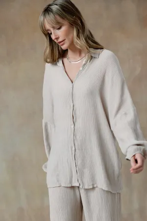Bellisa Plissé Shirt