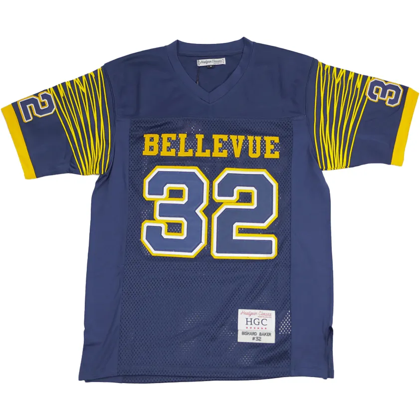 BISHARD BAKER HS FOOTBALL JERSEY (BLUE)