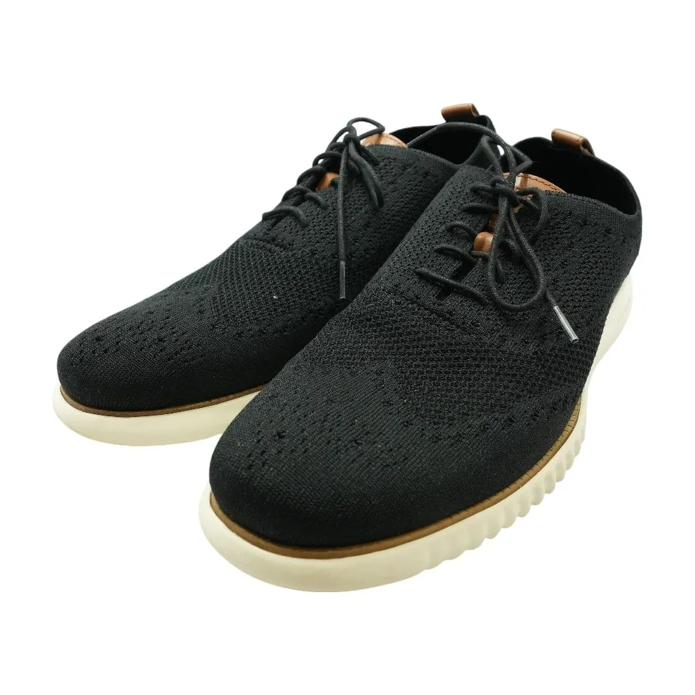 Black Manmade Shoes
