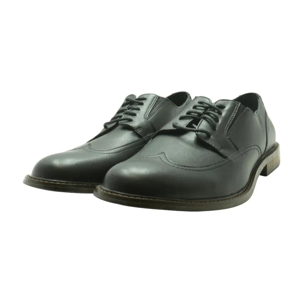 Black Wingtip/brogue Shoes