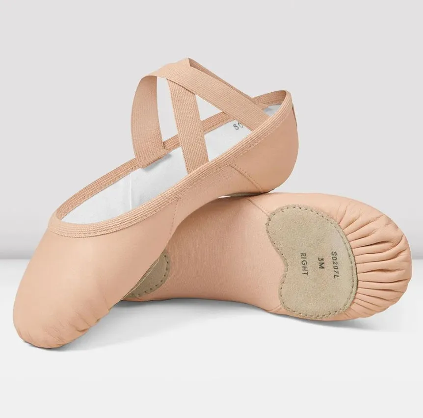 Bloch Enhance Left & Right Leather Split Sole Ballet Shoes