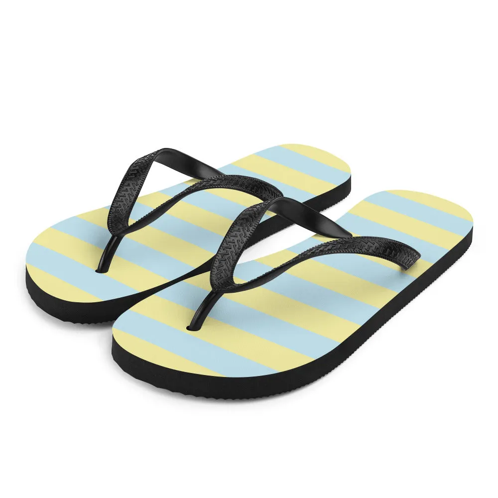 Blue Yellow - Sustainably Made Flip-Flops